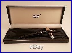 MONTBLANC Meisterstuck Solitaire Doue Sterling Silver 925 163 Rollerball Pen