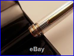 MONTBLANC Meisterstuck Solitaire Doue Sterling Silver 925 163 Rollerball Pen