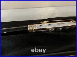 MONTBLANC Meisterstuck Solitaire Doue Sterling Silver 925 Ballpoint Pen