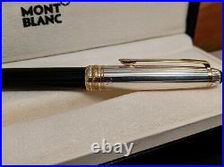 MONTBLANC Meisterstuck Solitaire Doue Sterling Silver 925 Rollerball Pen