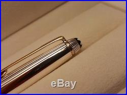 MONTBLANC Meisterstuck Solitaire Sterling Silver 925 164 Ballpoint Pen, NOS