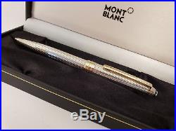 MONTBLANC Meisterstück Solitaire Sterling Silver 925 165 Mechanical Pencil 0.7mm
