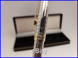MONTBLANC Meisterstück Solitaire Sterling Silver 925 165 Mechanical Pencil 0.7mm
