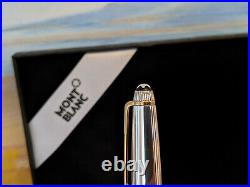 MONTBLANC Meisterstuck Solitaire Sterling Silver 925 Ballpoint Pen