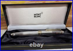 MONTBLANC Meisterstück Solitaire Sterling Silver 925 LeGrand 162 Rollerball Pen