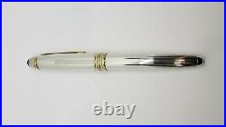 MONTBLANC Meisterstuck Solitaire Sterling Silver 925 LeGrand 162 Rollerball Pen