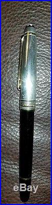 MONTBLANC Meisterstuck Sterling Silver 925 Ballpoint Pen