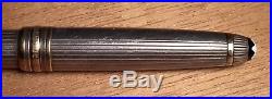MONTBLANC Meisterstuck Sterling Silver Ballpoint Pen AG925