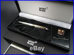 MONTBLANC Mozart BALLPOINT Pen Meisterstuck 116S SOLITAIRE With SOLID Silver 925