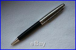 MONTBLANC Solitaire Doue STERLING SILVER 925 Silver Barley Ballpoint Pen 105223