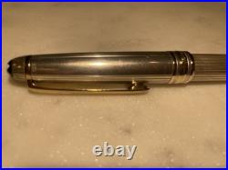 MONTBLANC Vintage Classic Ballpoint Pen Meisterstück. 925 Sterling Silver