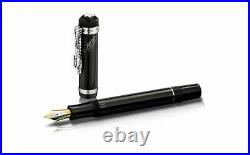 MONTBLANC Writers Edition IMPERIAL DRAGON Sterling Silver 925 Fountain Pen MIB