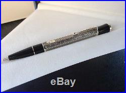 MONTBLANC Writers Editions Marcel Proust Ballpoint Pen 1999 STERLING SILVER 925