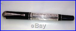 MONTBLANC Writers Editions Marcel Proust FOUNTAIN Pen 1999 Sterling Silver925