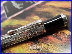 MONTBLANC Writers Limited Edition MARCEL PROUST Sterling Silver Ballpoint Pen