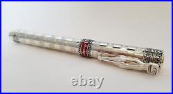 MONTEGRAPPA Ayrton Senna Sterling Silver Rollerball Limited Edition Pen