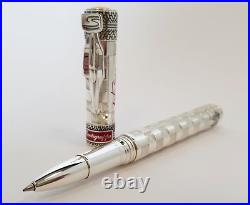 MONTEGRAPPA Ayrton Senna Sterling Silver Rollerball Limited Edition Pen MONTEGRAPPA Ayrton Senna Sterling Silver Rollerball Limited Edition Pen