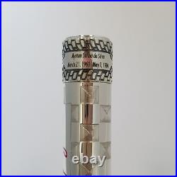 MONTEGRAPPA Ayrton Senna Sterling Silver Rollerball Limited Edition Pen