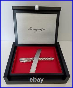 MONTEGRAPPA Ayrton Senna Sterling Silver Rollerball Limited Edition Pen
