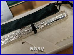 MONTEGRAPPA Cosmopolitan Arabian Sterling Silver Limited Edition Fountain Pen
