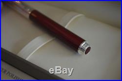 MONTEGRAPPA Espressione Duetto Ballpoint Pen Sterling Silver 925 Red Resin Box