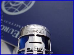 MONTEGRAPPA Euro 2002 Sterling Silver Limited Edition 0002/1500 Fountain Pen F