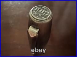 MONTEGRAPPA Merry Skull Fountain Pen Sterling Silver F Nib NOS Box