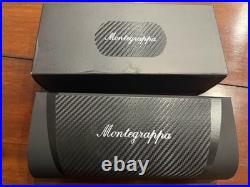 MONTEGRAPPA Merry Skull Fountain Pen Sterling Silver F Nib NOS Box