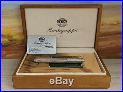 MONTEGRAPPA Reminiscence Sterling Silver B 18K Nib Foiuntain Pen