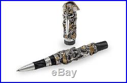 MONTEGRAPPA THE PIRATES Limited Edition Sterling Silver Yellow Gold ROLLERBALL