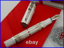 MONTEGRAPPA White Nights Limited Edition Fountain pen #522 M 925 Sterling Silver