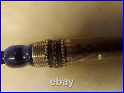 Marlen Chagall Sterling Silver Fountain Pen With 18kt Gold Med Nib