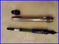 Marlen Chagall Sterling Silver Fountain Pen With 18kt Gold Med Nib