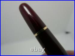 Maroon Montblanc Meisterstuck Fountain Pen 4810 14K Gold Nib NAM2