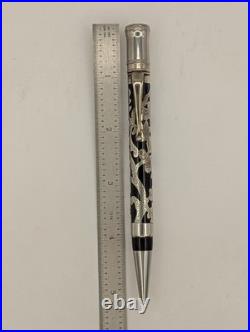 Michael Fultz Oak Leaves and Acorns Sterling Silver Ball Point Pen