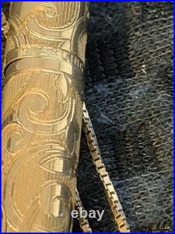 Mint In Box Sterling Fisher Space Pen With Chain