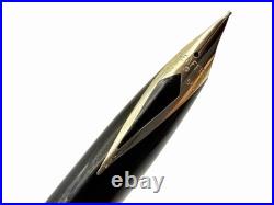 Mint SHEAFFER TARGA 1006 STERLING SILVER Fountain Ballpoint Pen Set- 14k F Nib