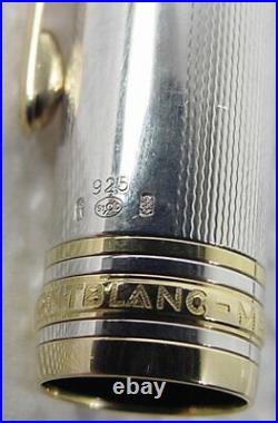 Mont Blanc 146 Sterling Silver Vintage Fountain Pen Just Done Over By Mont Blanc