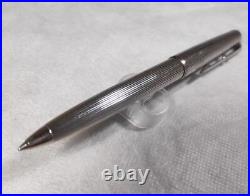 Mont Blanc Ballpoint Pen Hammer Trigger 1866 Sterling Silver free shipping