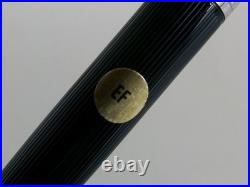 Montblanc 126 Fountain Pen 18K EF Nib Sterling Silver Cap