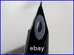 Montblanc 126 Fountain Pen 18K EF Nib Sterling Silver Cap