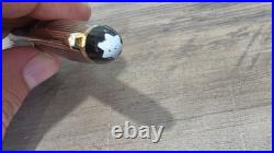 Montblanc 144 Doue Meisterstuck Fountain Pen Sterling Silver Cap
