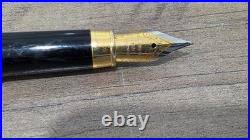 Montblanc 144 Doue Meisterstuck Fountain Pen Sterling Silver Cap