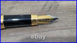 Montblanc 144 Doue Meisterstuck Fountain Pen Sterling Silver Cap