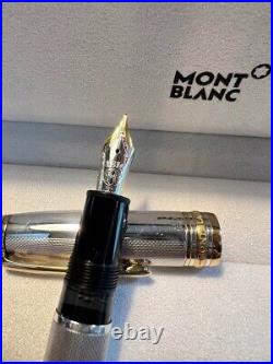 Montblanc 1466 Solitaire Fountain pen Barley Sterling Silver Sterling Silver #59