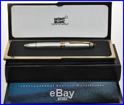 Montblanc 146 Solitaire LeGrand sterling silver Barley FP new old stock in box