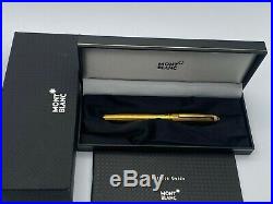 Montblanc 163 925 Sterling Silver VERMEIL Classique Rollerball pen MINT BOXED