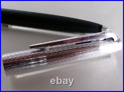 Montblanc 186 Lever Ballpoint Pen Sterling Silver 925 Cap