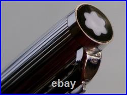 Montblanc 186 Lever Ballpoint Pen Sterling Silver 925 Cap
