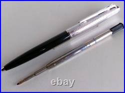 Montblanc 186 Lever Ballpoint Pen Sterling Silver 925 Cap
